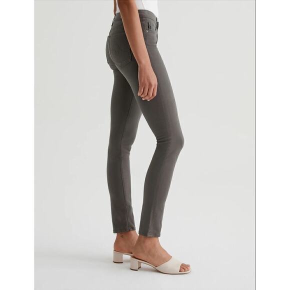 Adriano Goldschmied AG The Prima Mid-Rise Cigarette Leg Pants Charcoal Grey, 25R - Picture 15 of 15